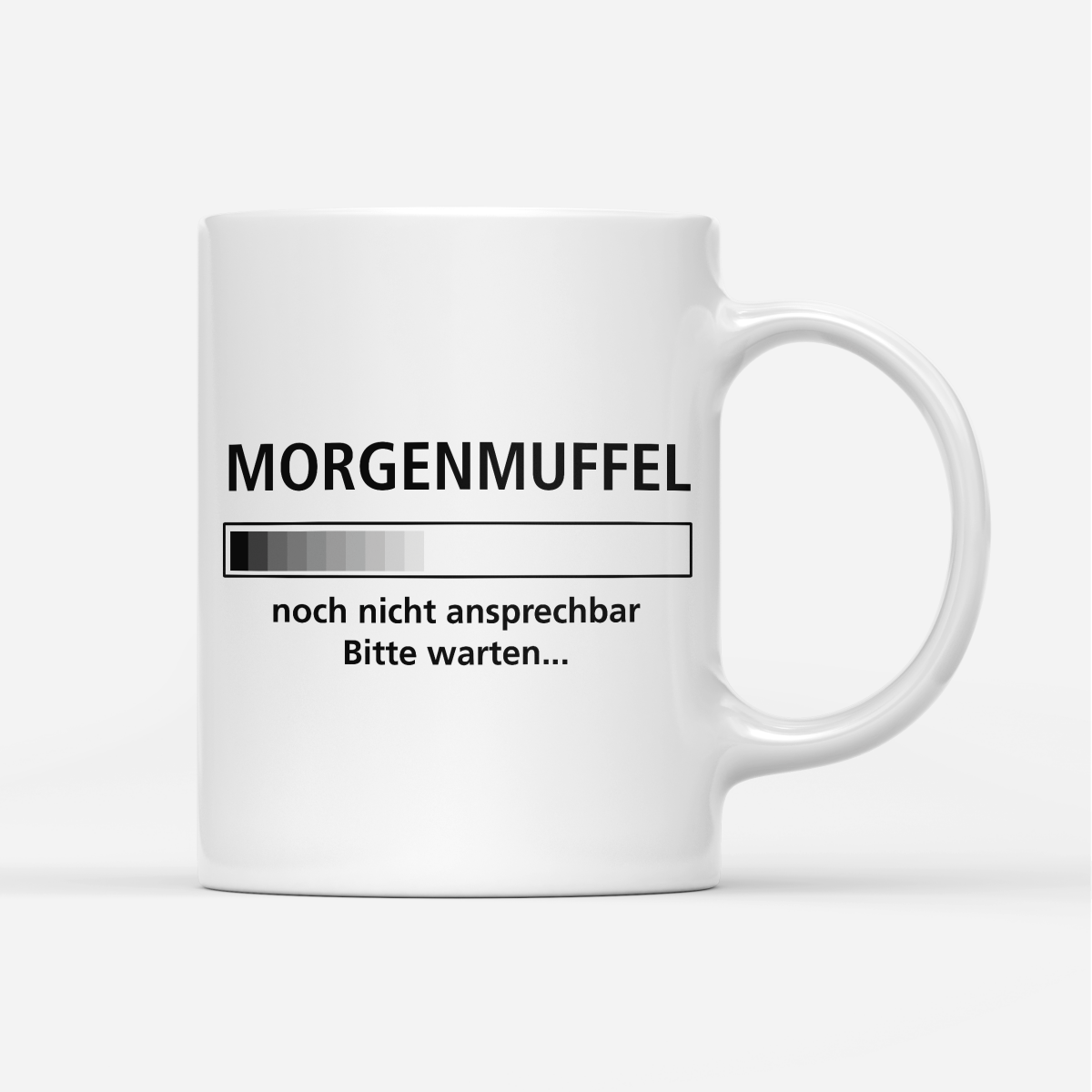Tasse Morgenmuffel - Schwarzer - Kaffee