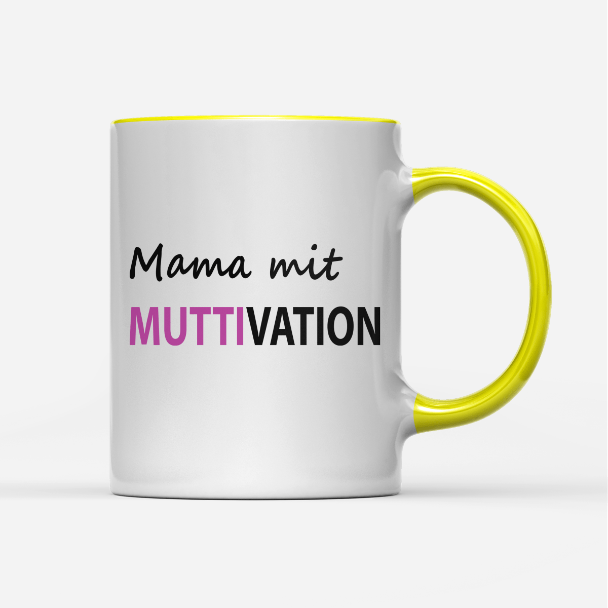 Tasse Muttivation - Schwarzer - Kaffee