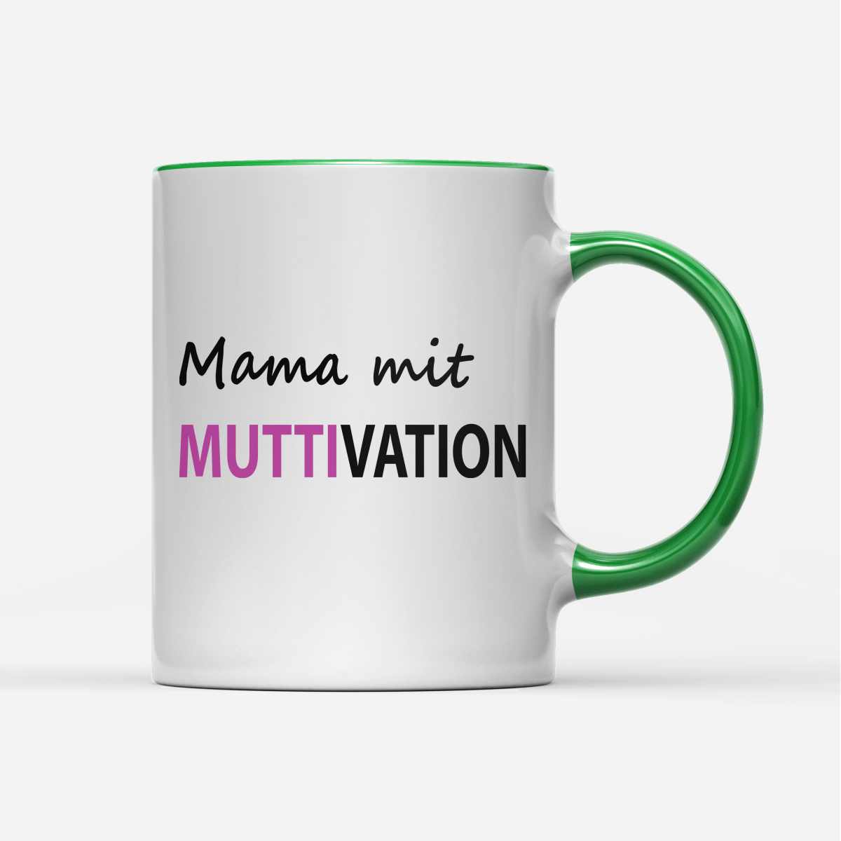 Tasse Muttivation - Schwarzer - Kaffee