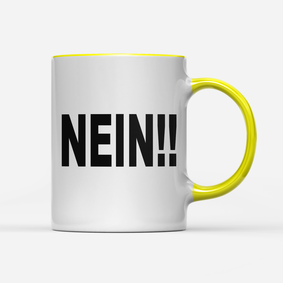 Tasse Nein - Schwarzer - Kaffee