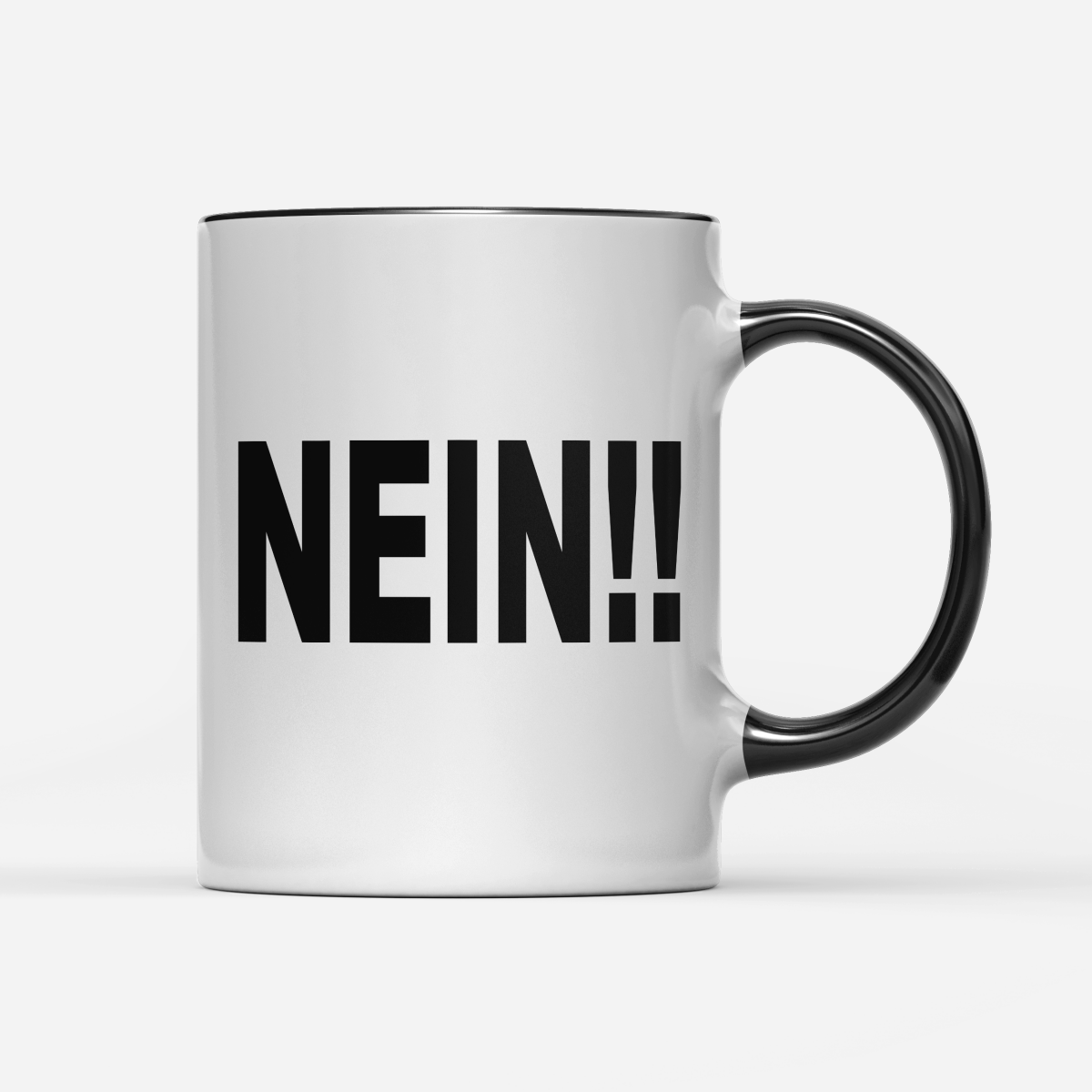 Tasse Nein - Schwarzer - Kaffee