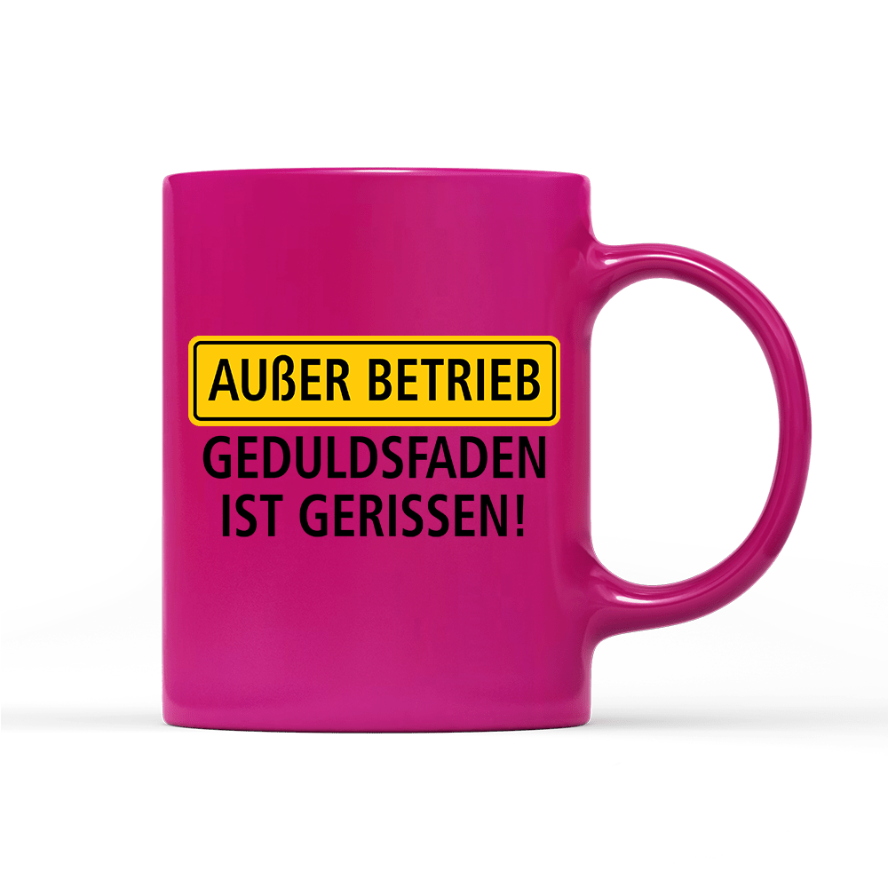 Tasse Neon Außer Betrieb - Schwarzer - Kaffee