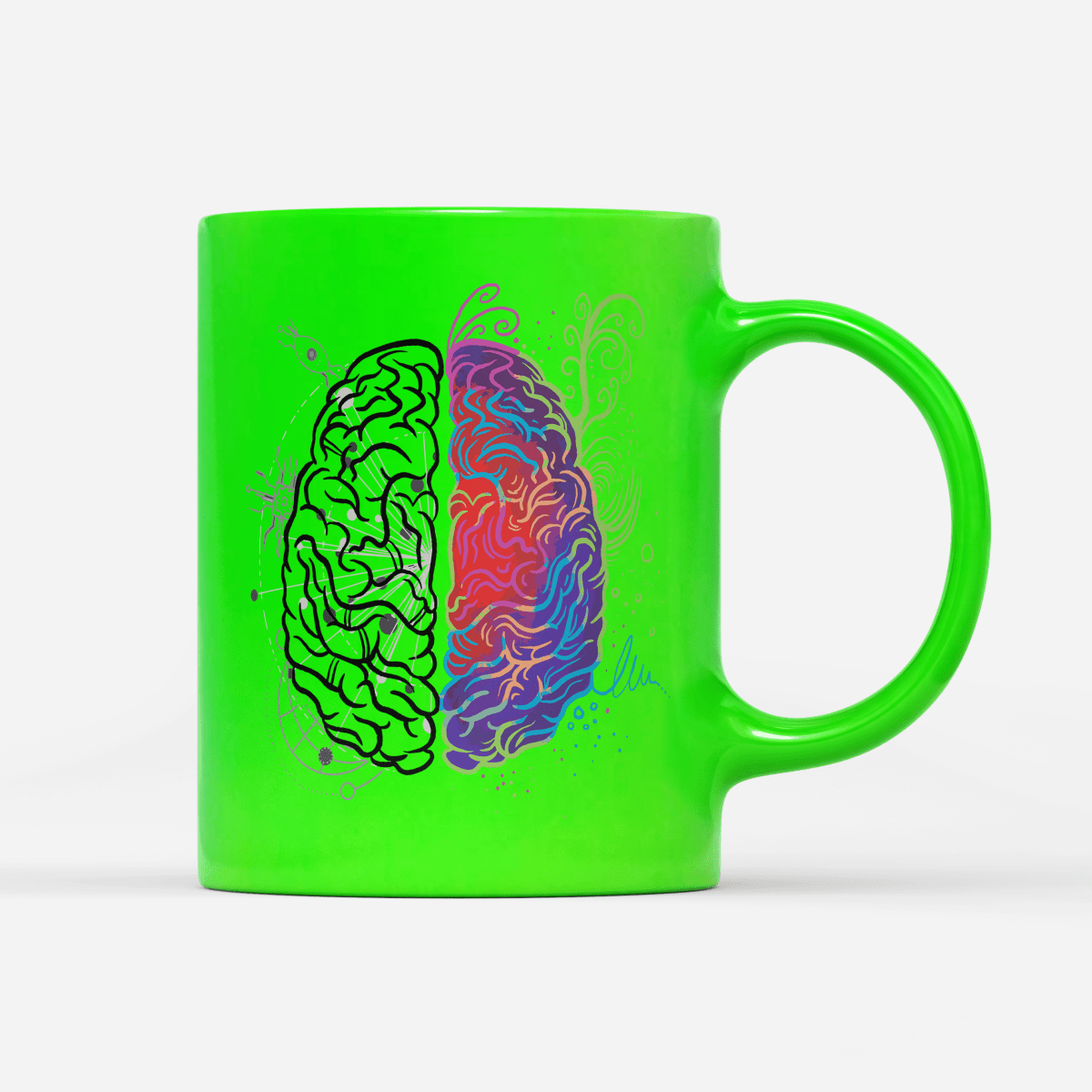 Tasse Neon Brain - Schwarzer - Kaffee