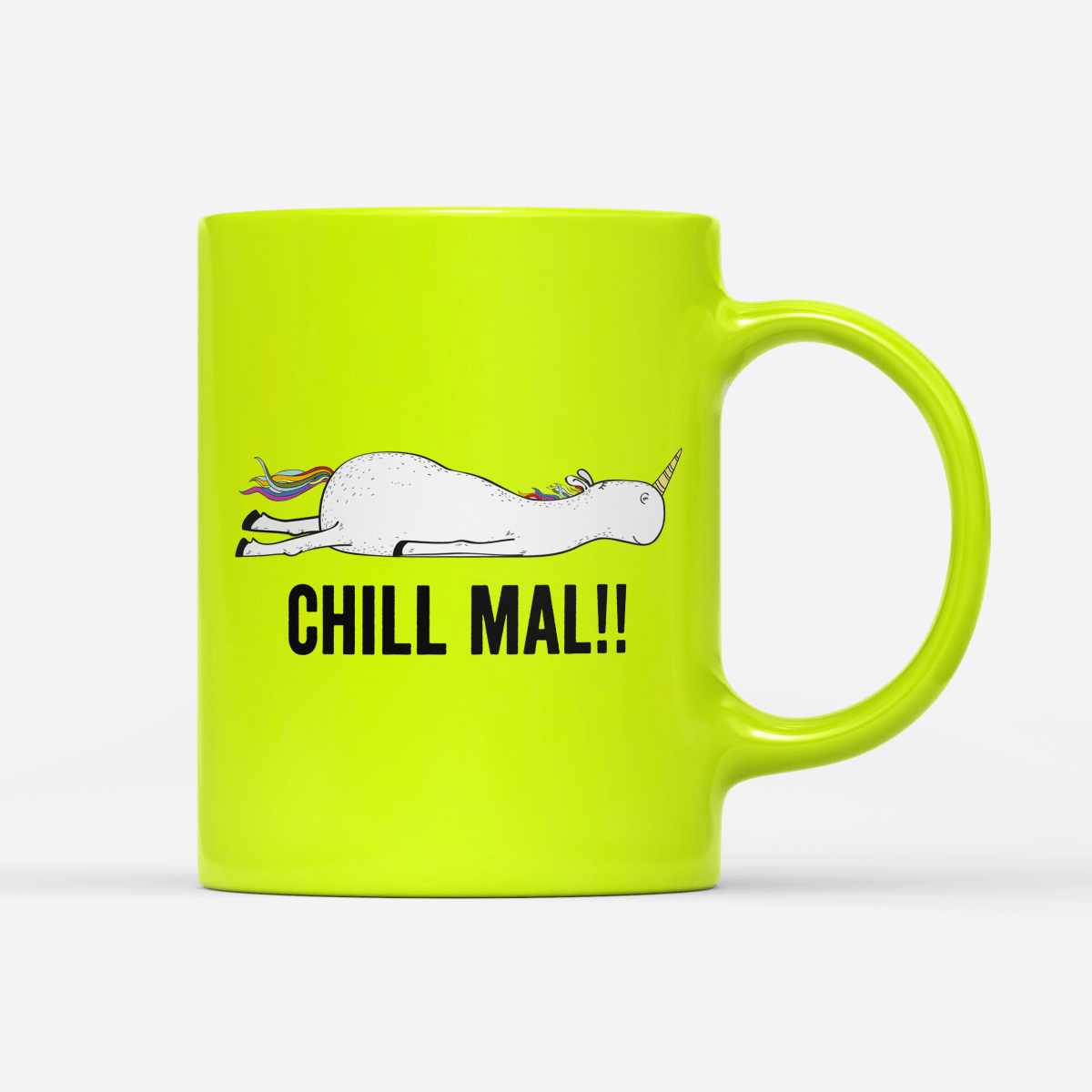 Tasse Neon Chill mal - Schwarzer - Kaffee