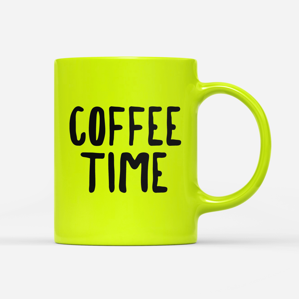 Tasse Neon Coffee time - Schwarzer - Kaffee