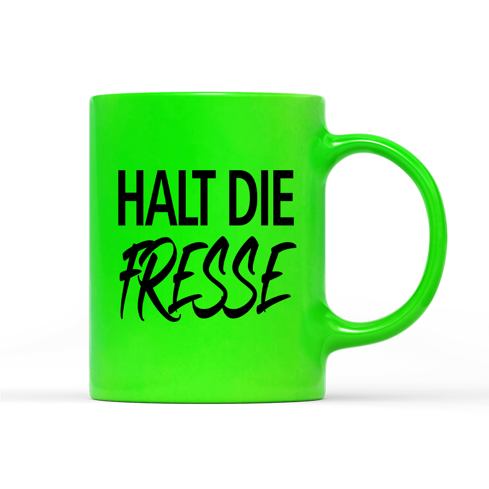 Tasse Neon Fresse - Schwarzer - Kaffee