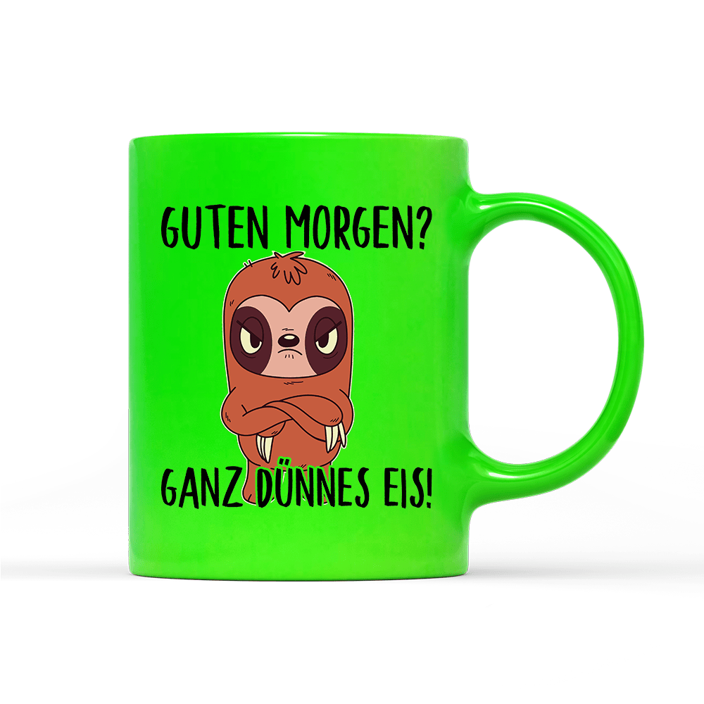 Tasse Neon Ganz dünnes Eis - Schwarzer - Kaffee