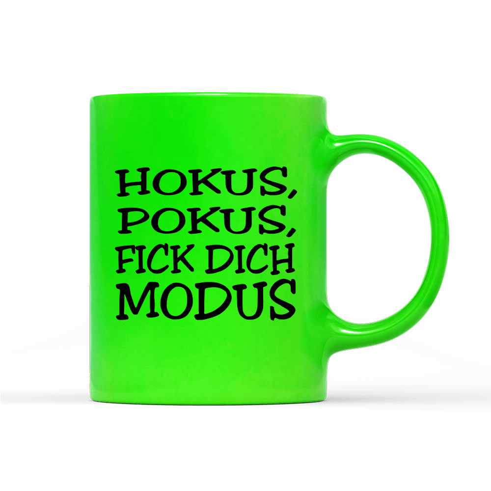 Tasse Neon Hokus Pokus - Schwarzer - Kaffee
