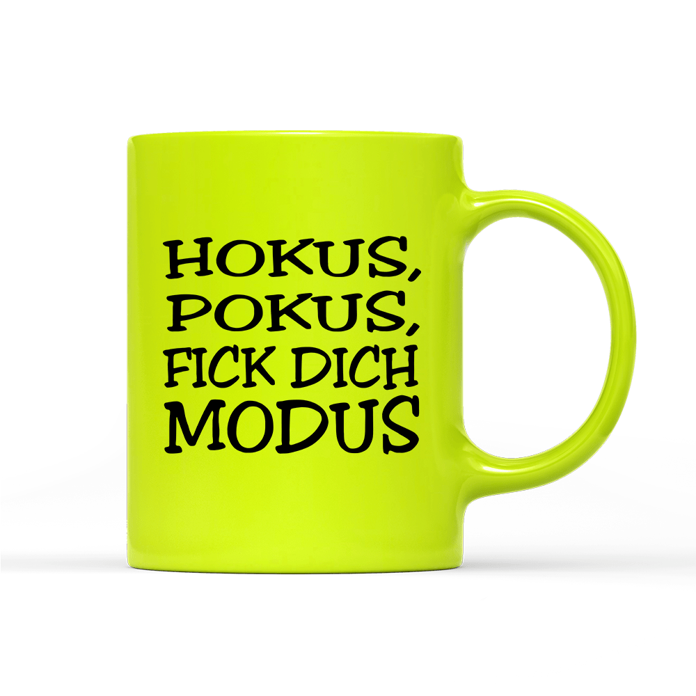 Tasse Neon Hokus Pokus - Schwarzer - Kaffee