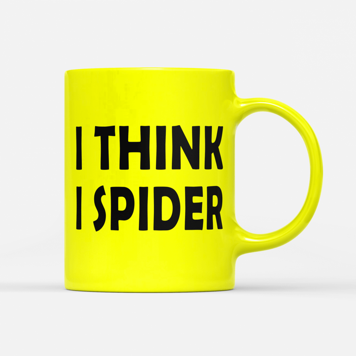 Tasse Neon I think i Spider - Schwarzer - Kaffee