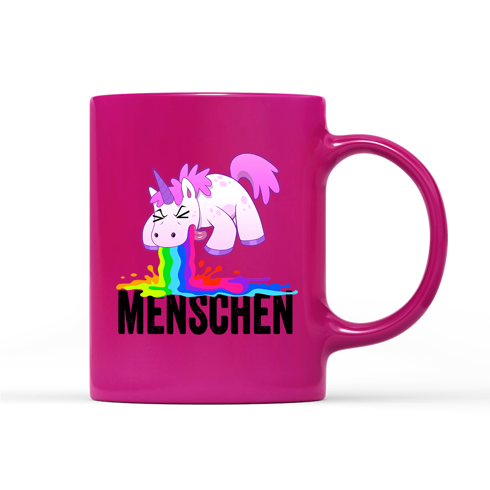 Tasse Neon Menschen - Schwarzer - Kaffee