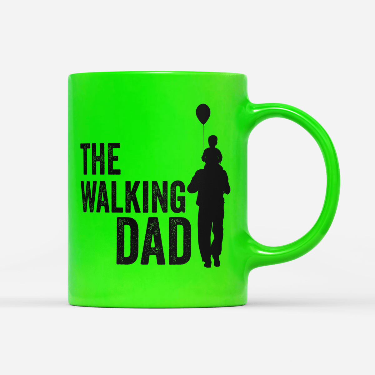 Tasse Neon Walking Dad - Schwarzer - Kaffee