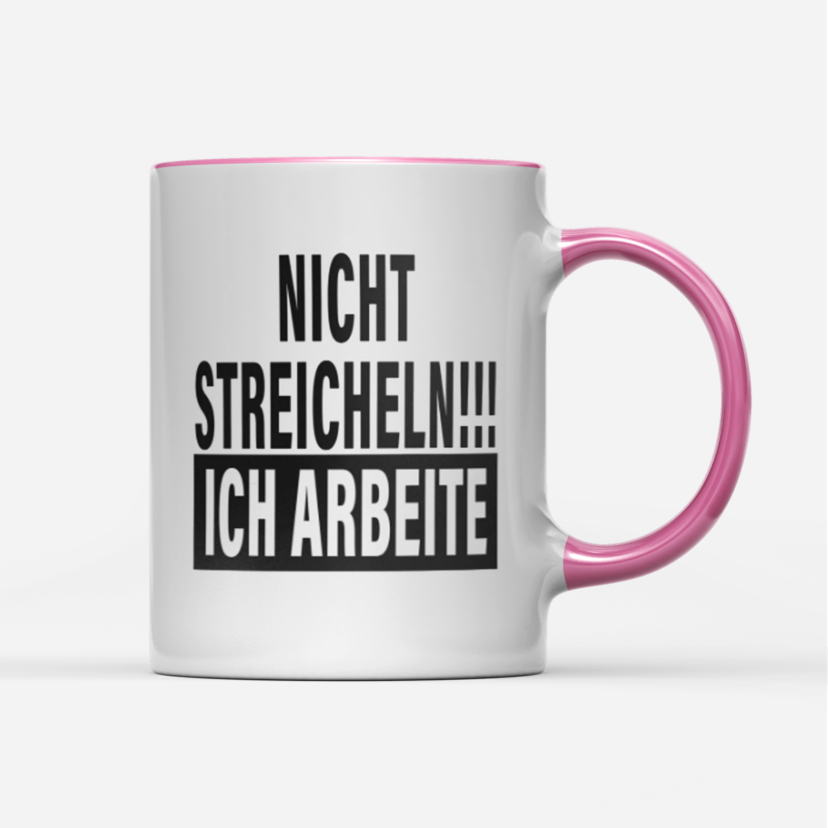Tasse Nicht Streicheln - Schwarzer - Kaffee
