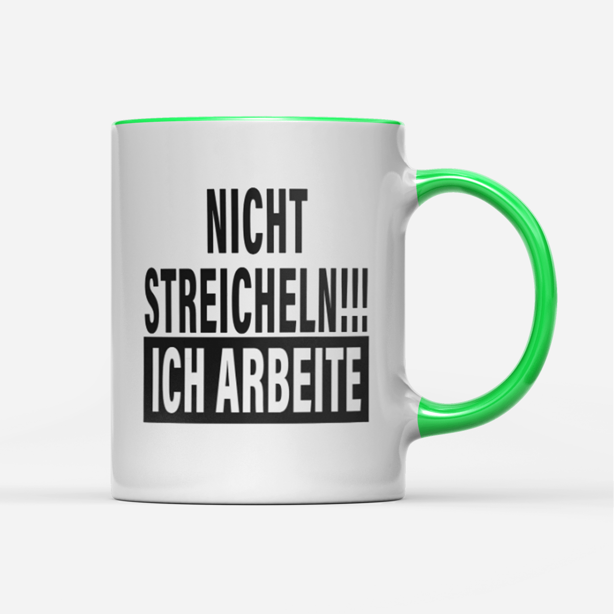Tasse Nicht Streicheln - Schwarzer - Kaffee