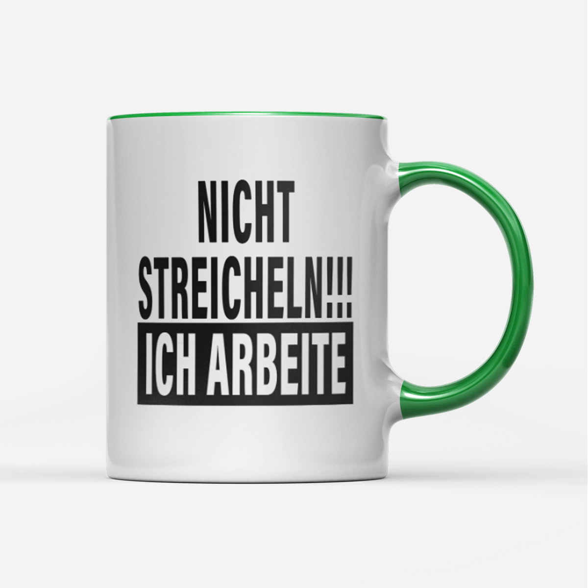 Tasse Nicht Streicheln - Schwarzer - Kaffee