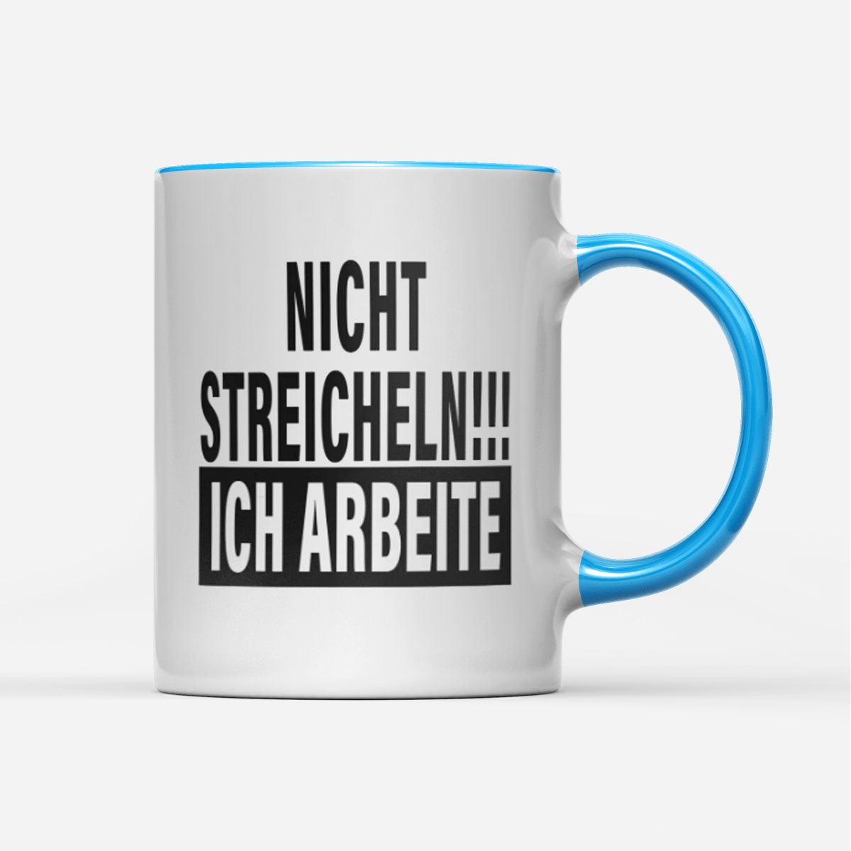 Tasse Nicht Streicheln - Schwarzer - Kaffee