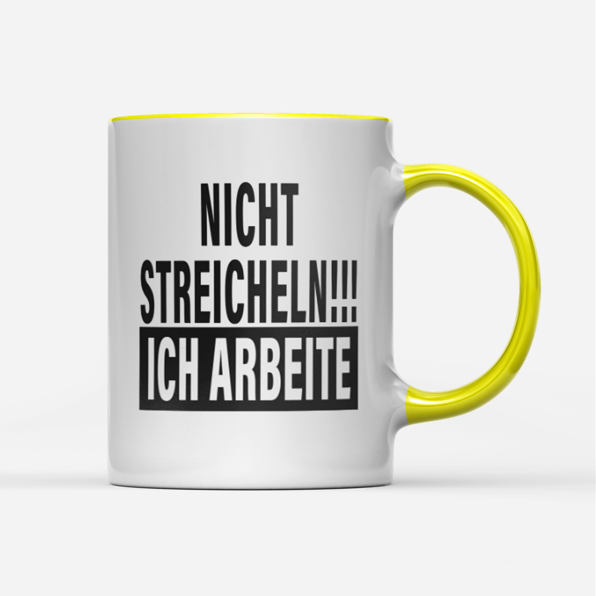 Tasse Nicht Streicheln - Schwarzer - Kaffee