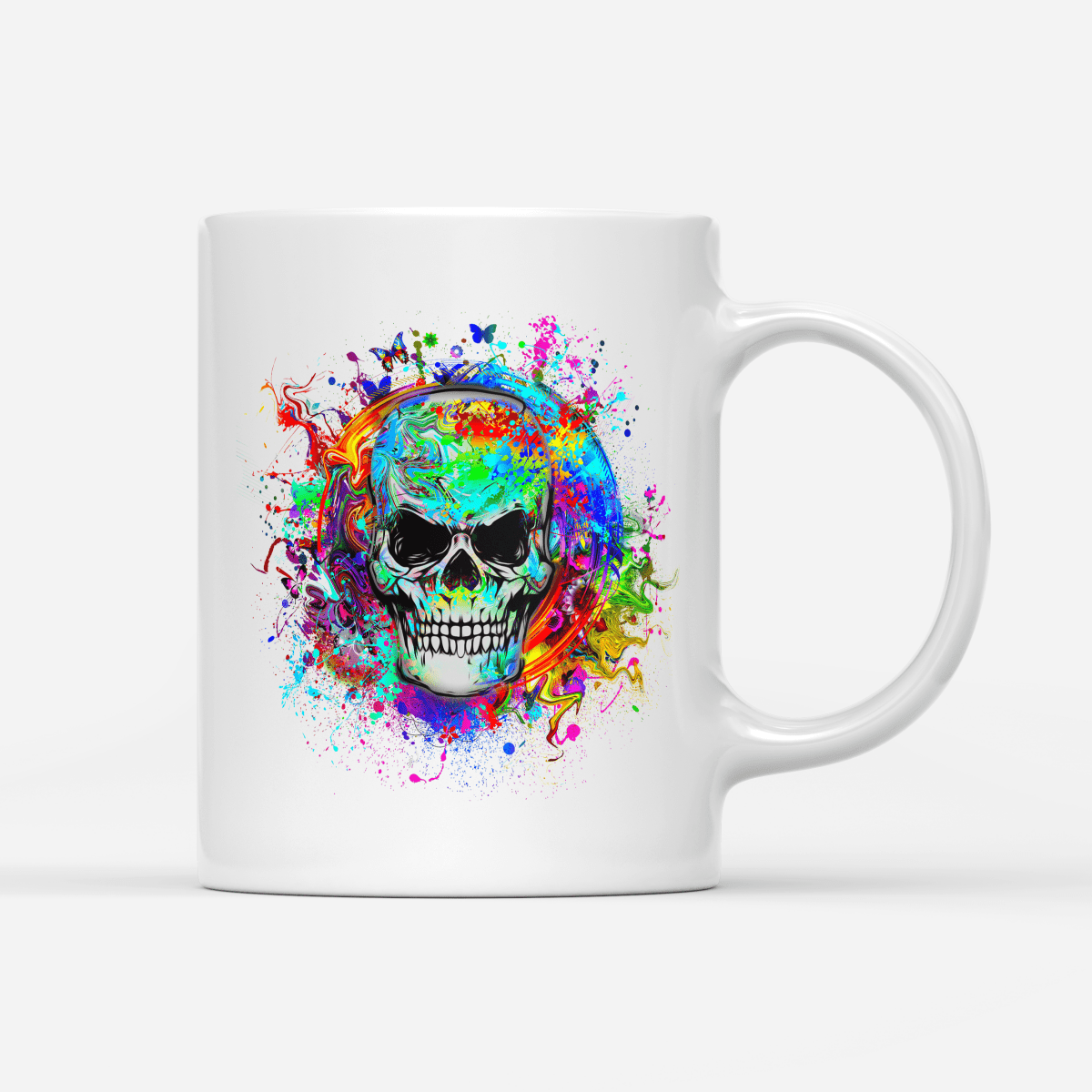 Tasse Totenkopf - Schwarzer - Kaffee