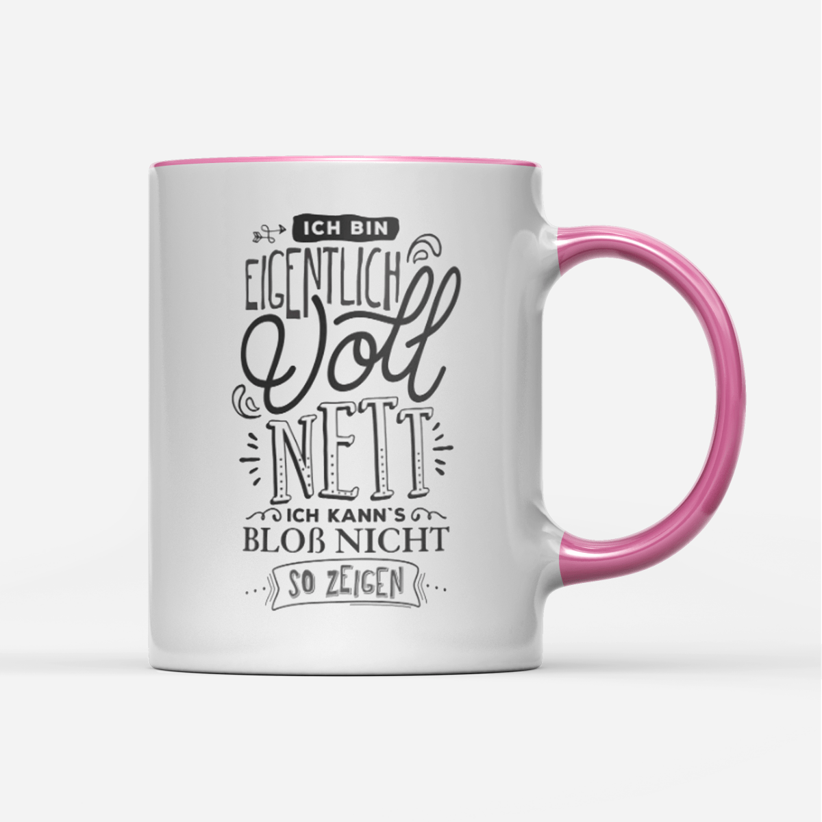 Tasse Voll nett - Schwarzer - Kaffee