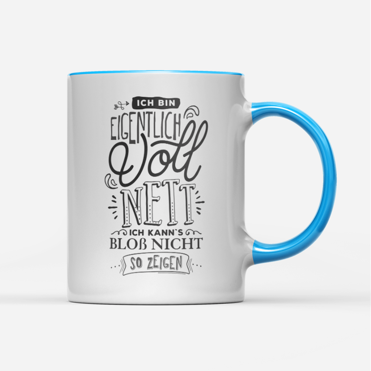 Tasse Voll nett - Schwarzer - Kaffee