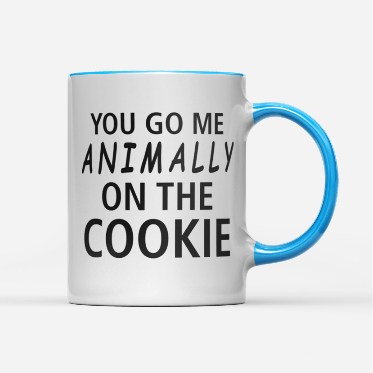 Tasse You go me animally on the Cookie - Schwarzer - Kaffee