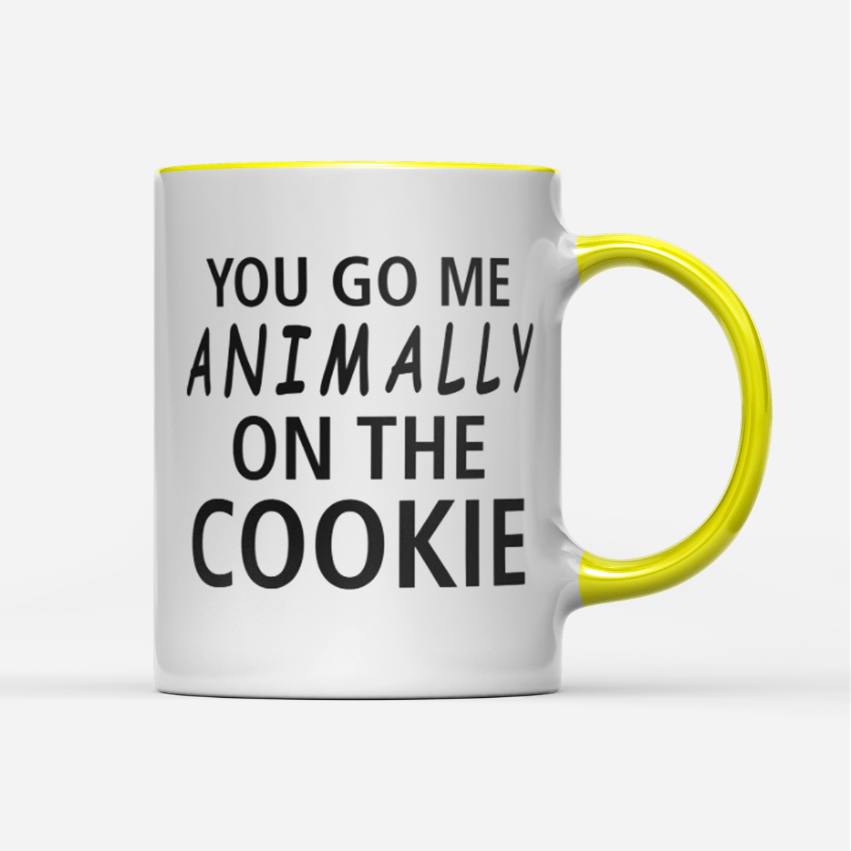 Tasse You go me animally on the Cookie - Schwarzer - Kaffee