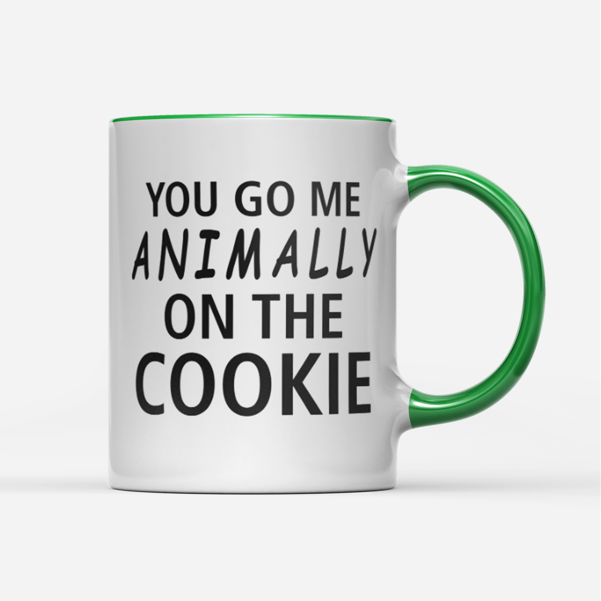 Tasse You go me animally on the Cookie - Schwarzer - Kaffee