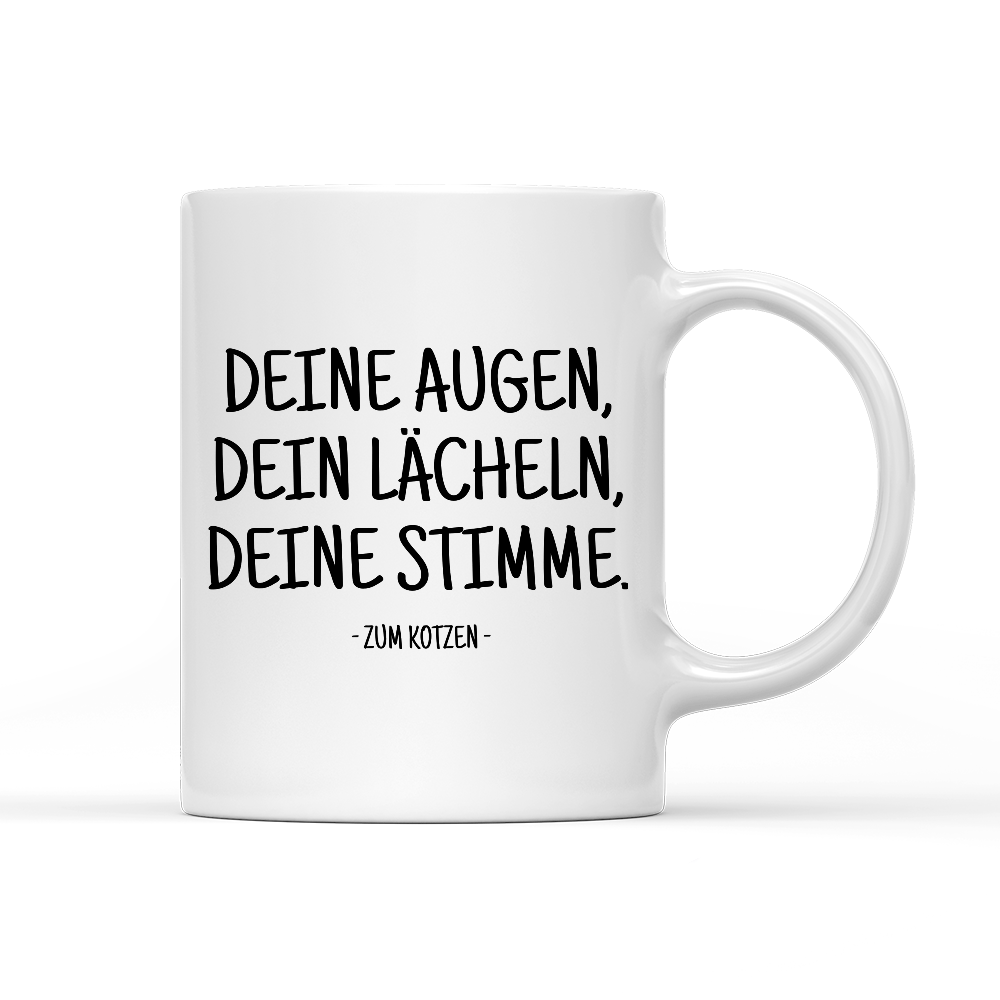 Tasse Zum kotzen - Schwarzer - Kaffee