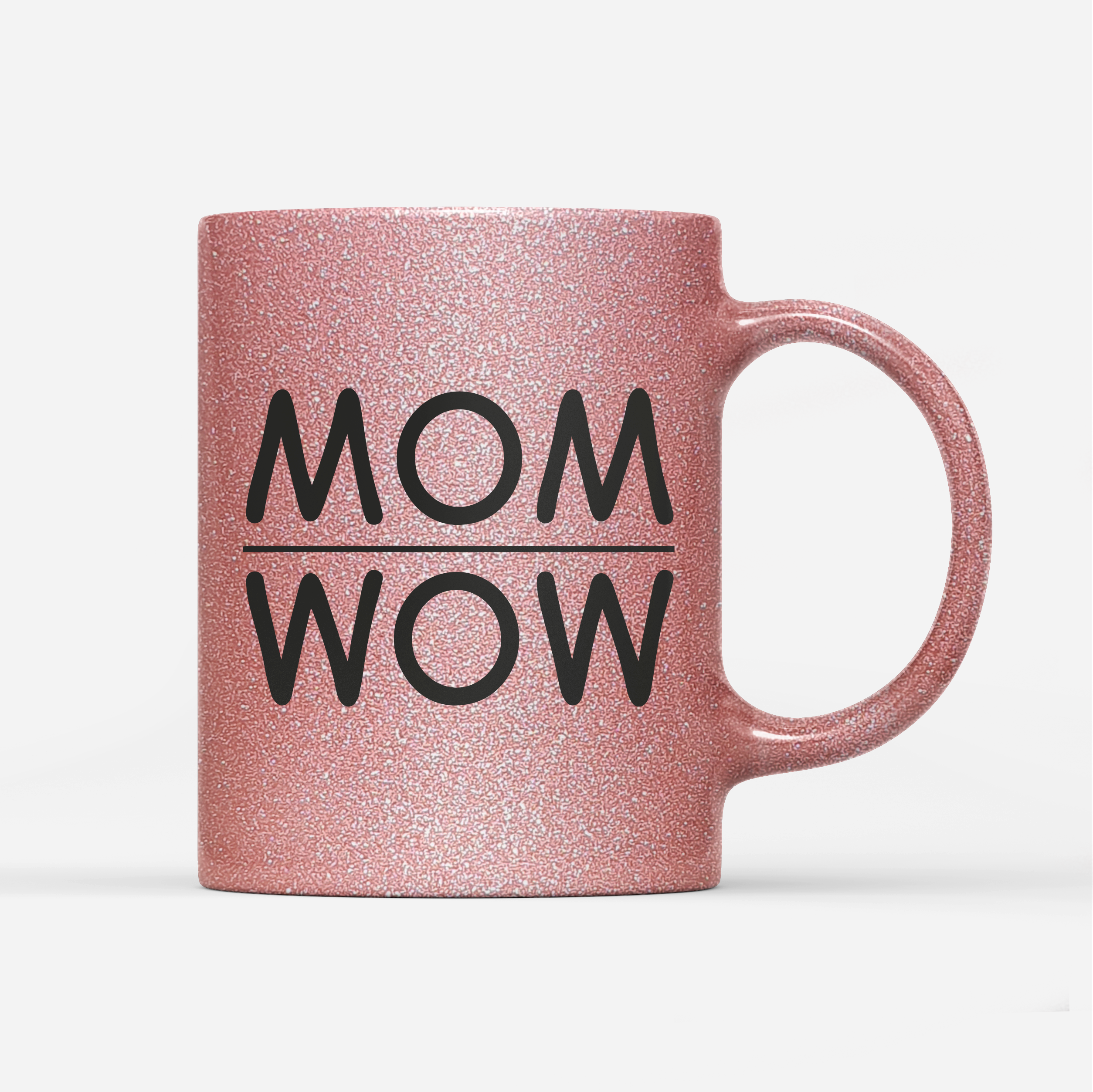 Tasse Glitzer MOM WOW