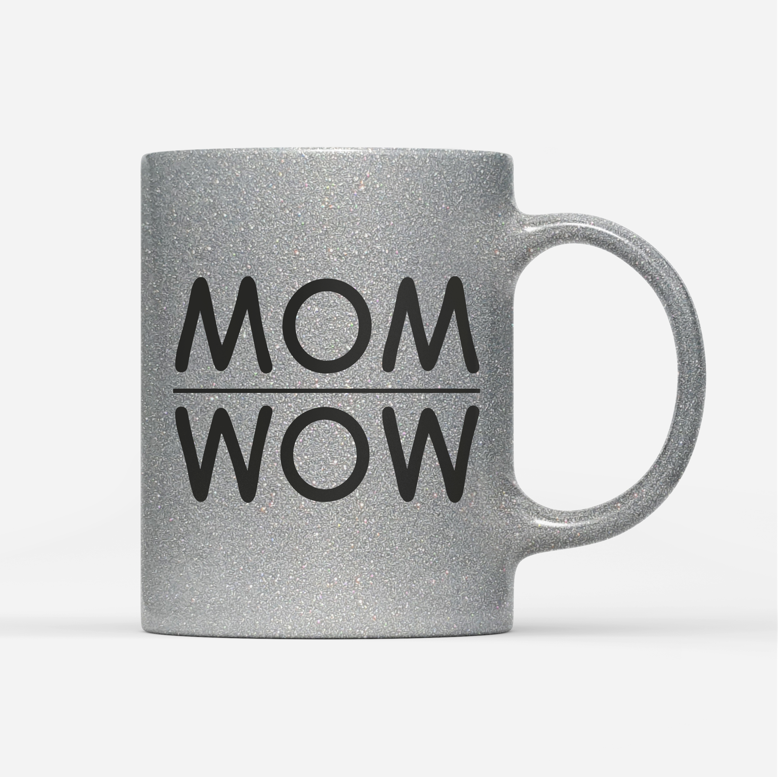 Tasse Glitzer MOM WOW