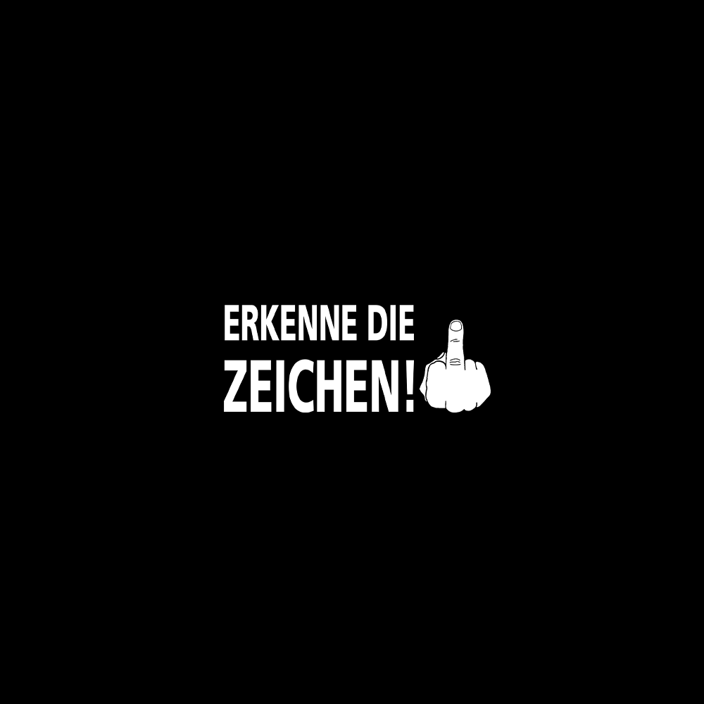 Erkenne die Zeichen - Schwarzer-Kaffee