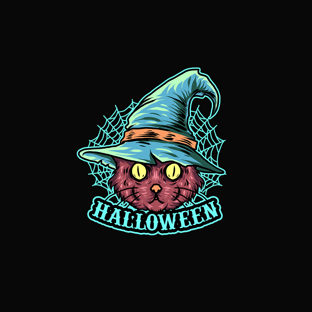 Halloween Cat - Schwarzer-Kaffee