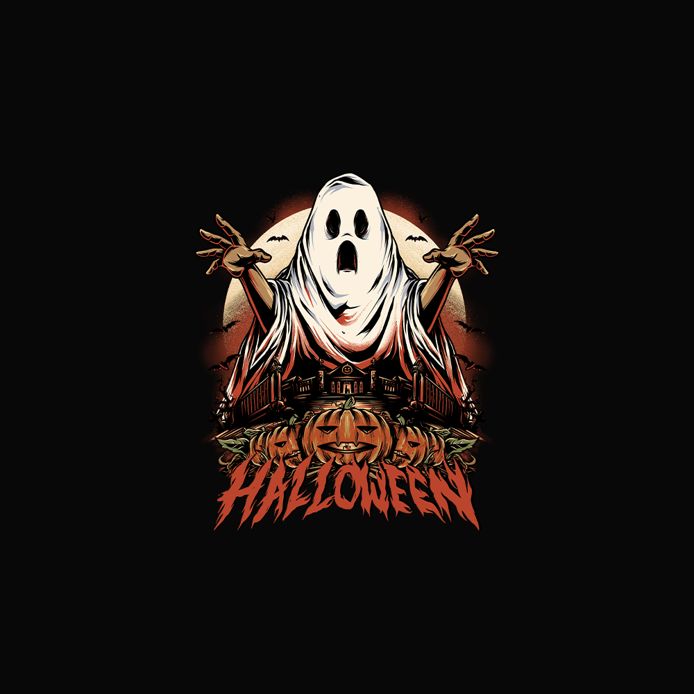Halloween Ghost - Schwarzer-Kaffee