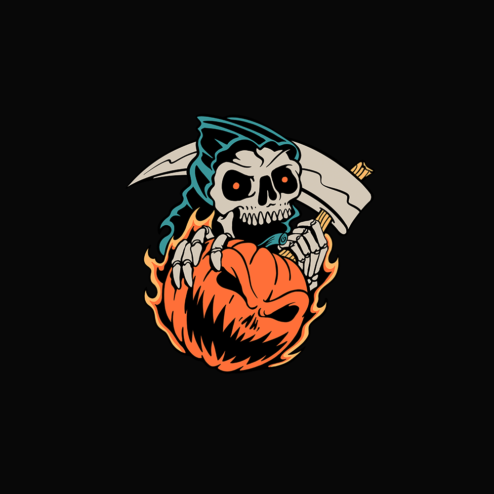 Halloween Pumpkin - Schwarzer-Kaffee