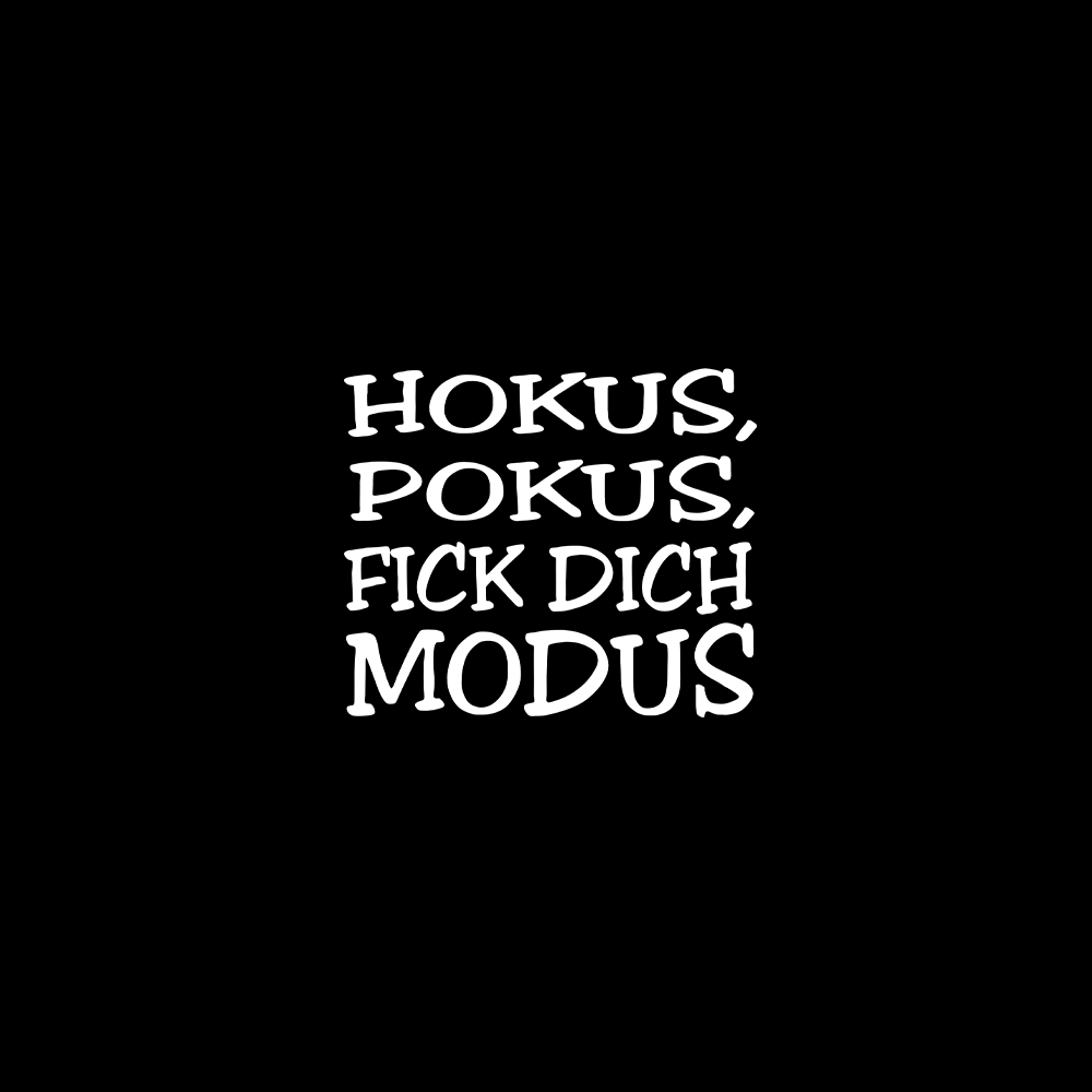 Hokus Pokus - Schwarzer-Kaffee