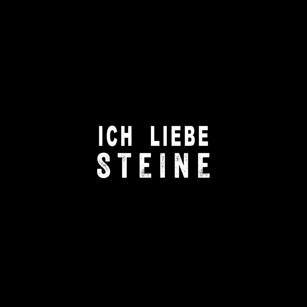 Ich liebe Steine - Schwarzer-Kaffee