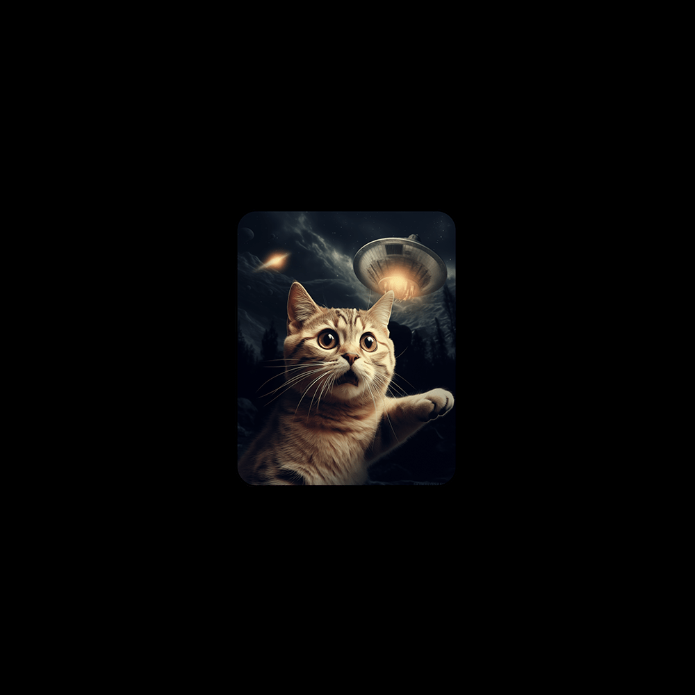 Ufo Cat - Schwarzer-Kaffee