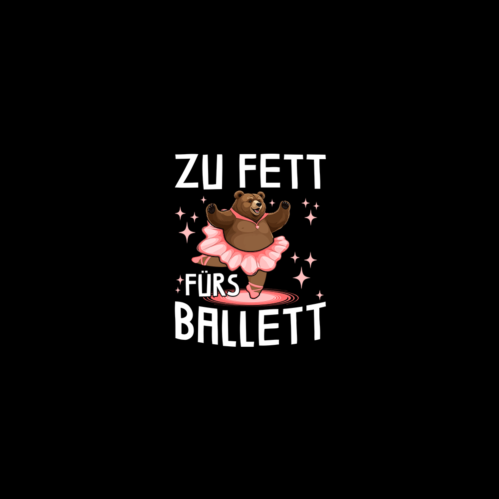 Zu fett fürs Ballett - Schwarzer-Kaffee