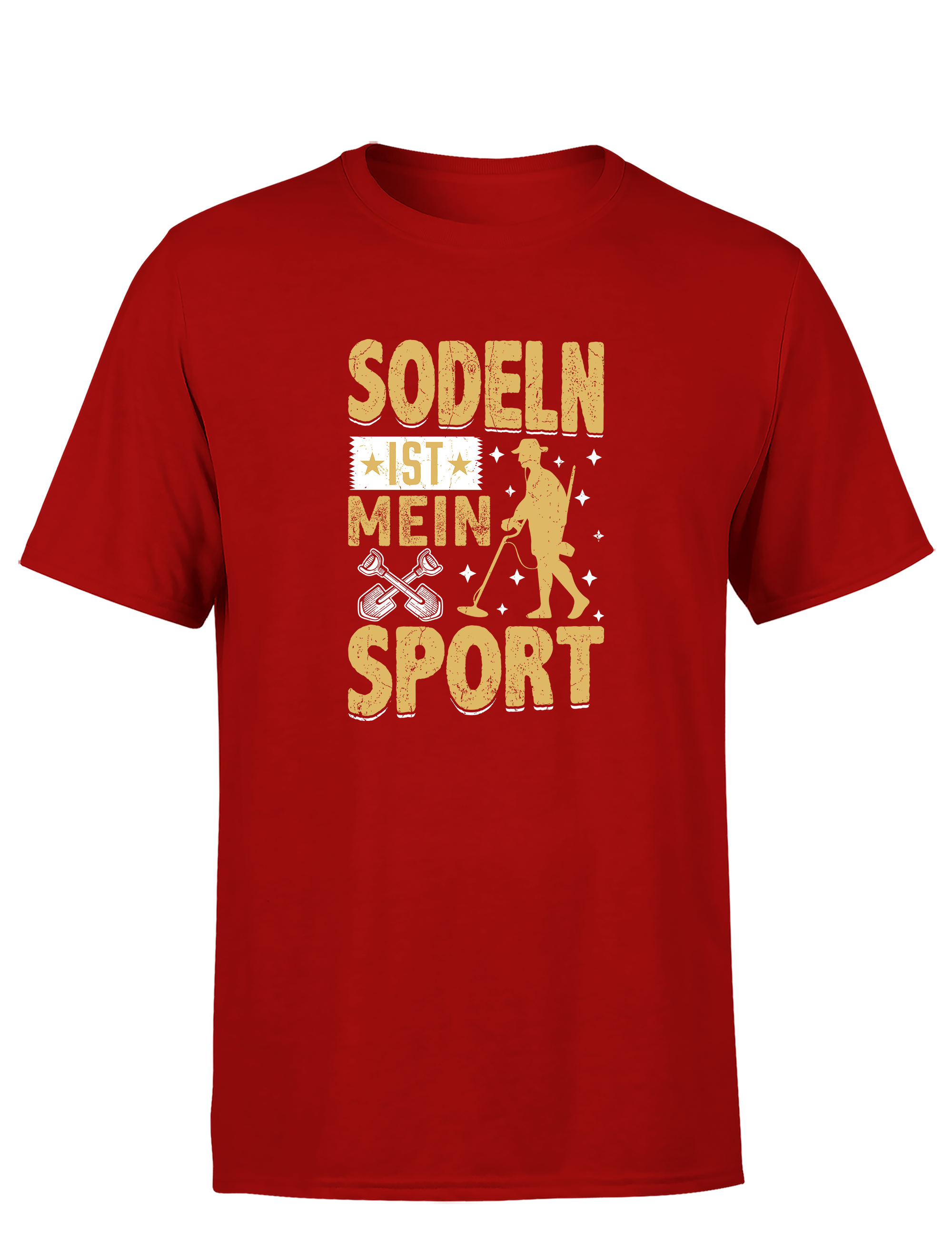 Sondeln ist mein Sport – Herren T-Shirt im Retro Stil | Lustiges Shirt für Schatzsucher, Hobby-Sondler & Freizeit
