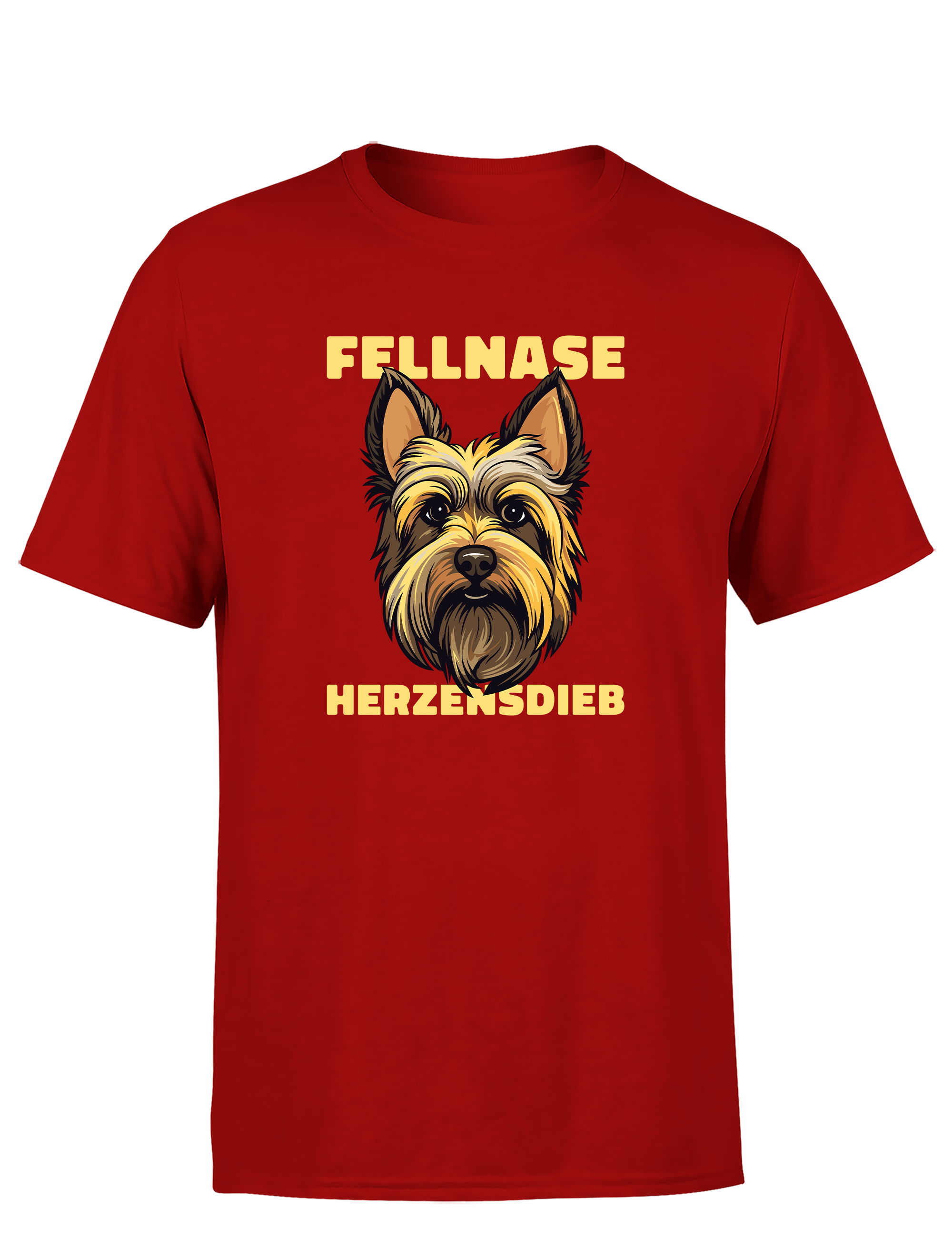 Herren T-Shirt „Fellnase Herzensdieb“ | Lustiges Hunde Shirt für Hundeliebhaber (Copie)