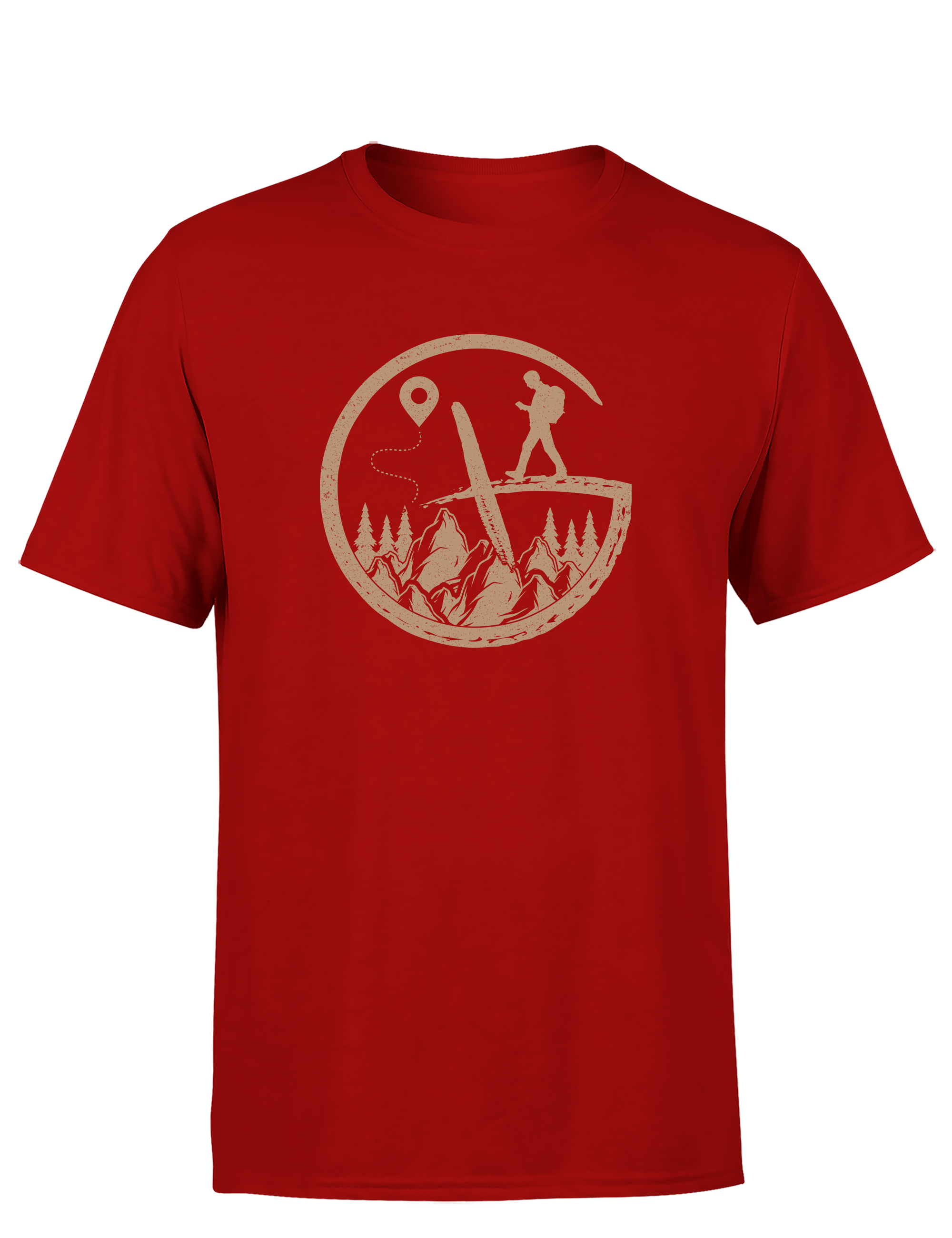Geocaching Abenteuer – Herren T-Shirt | Stylisches Outdoor Shirt für Schatzsucher, Wanderer & Naturfreunde