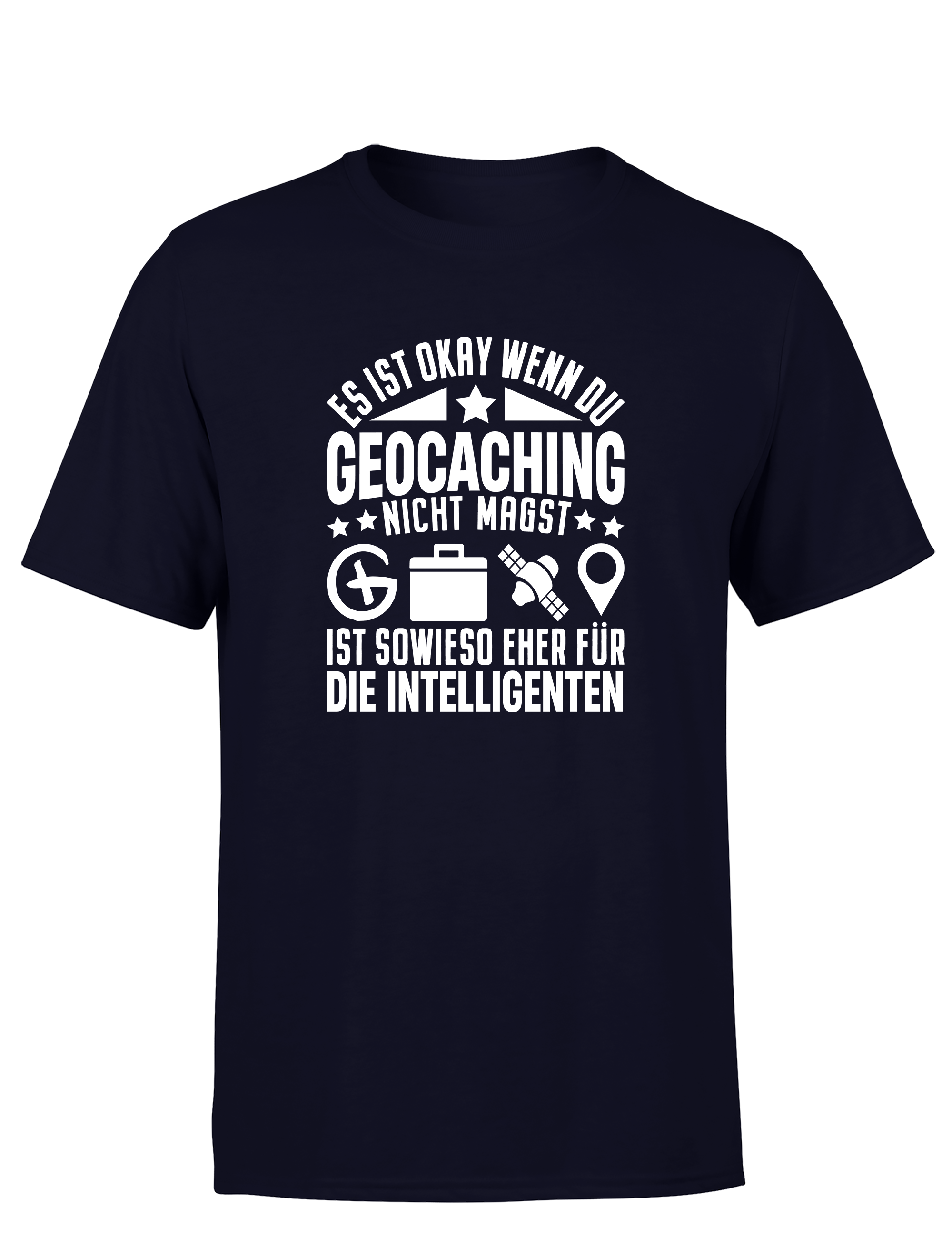 Es ist okay, wenn du Geocaching nicht magst – Herren T-Shirt im Retro Stil | Lustiges Shirt für Geocacher, Schatzsucher & Outdoor-Fans (Copie)