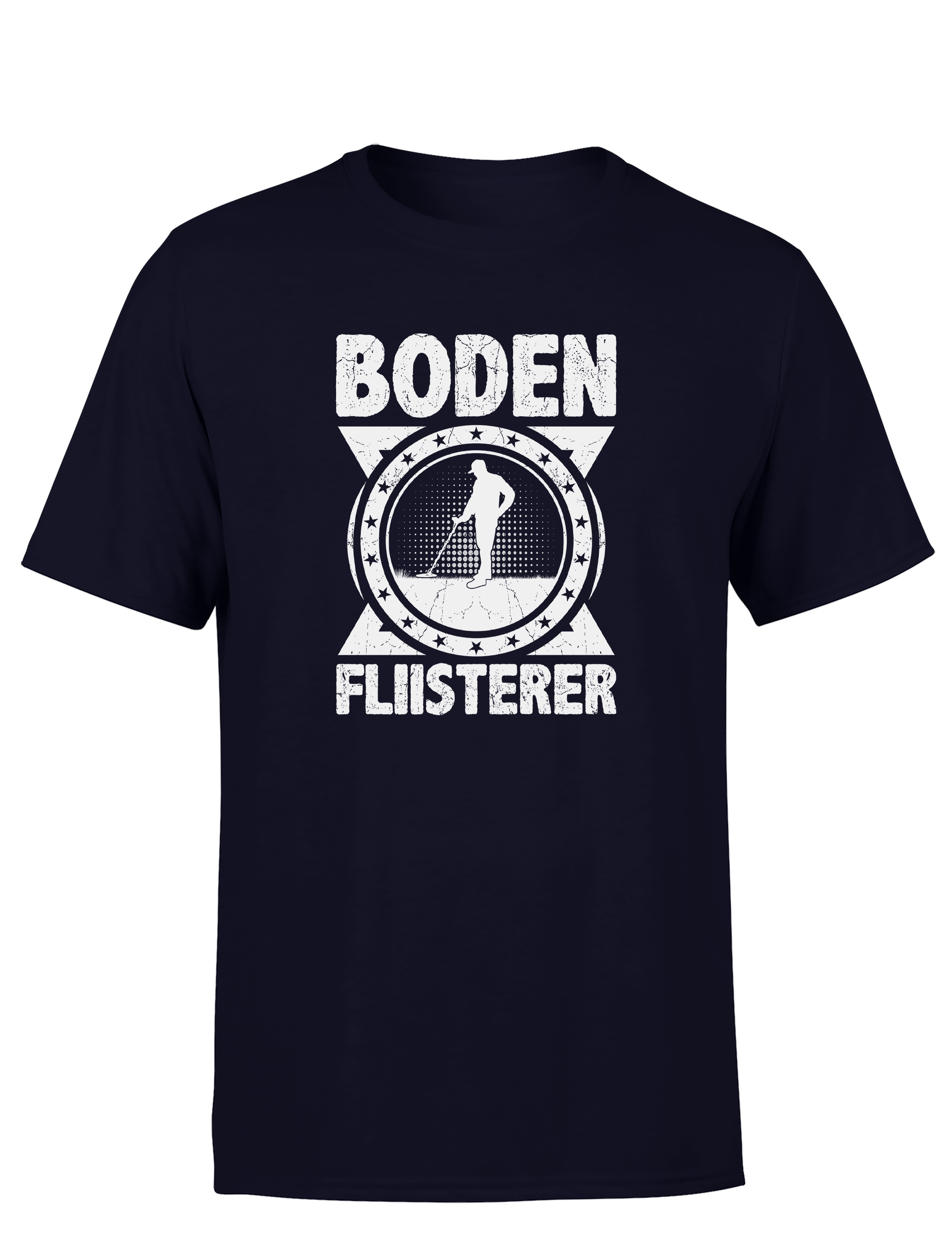 Boden flüsterer – Herren T-Shirt im Retro Stil | Lustiges Shirt für Sondler, Schatzsucher & Hobby-Detektoren