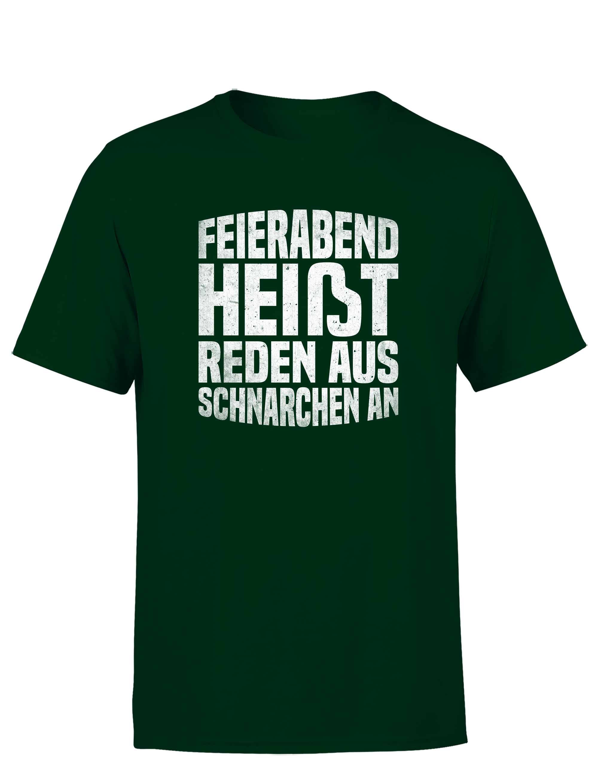 Feierabend Humor – Herren T-Shirt „Reden aus, Schnarchen an“ | Lustiges Shirt für Bürohengste & Schlafmützen