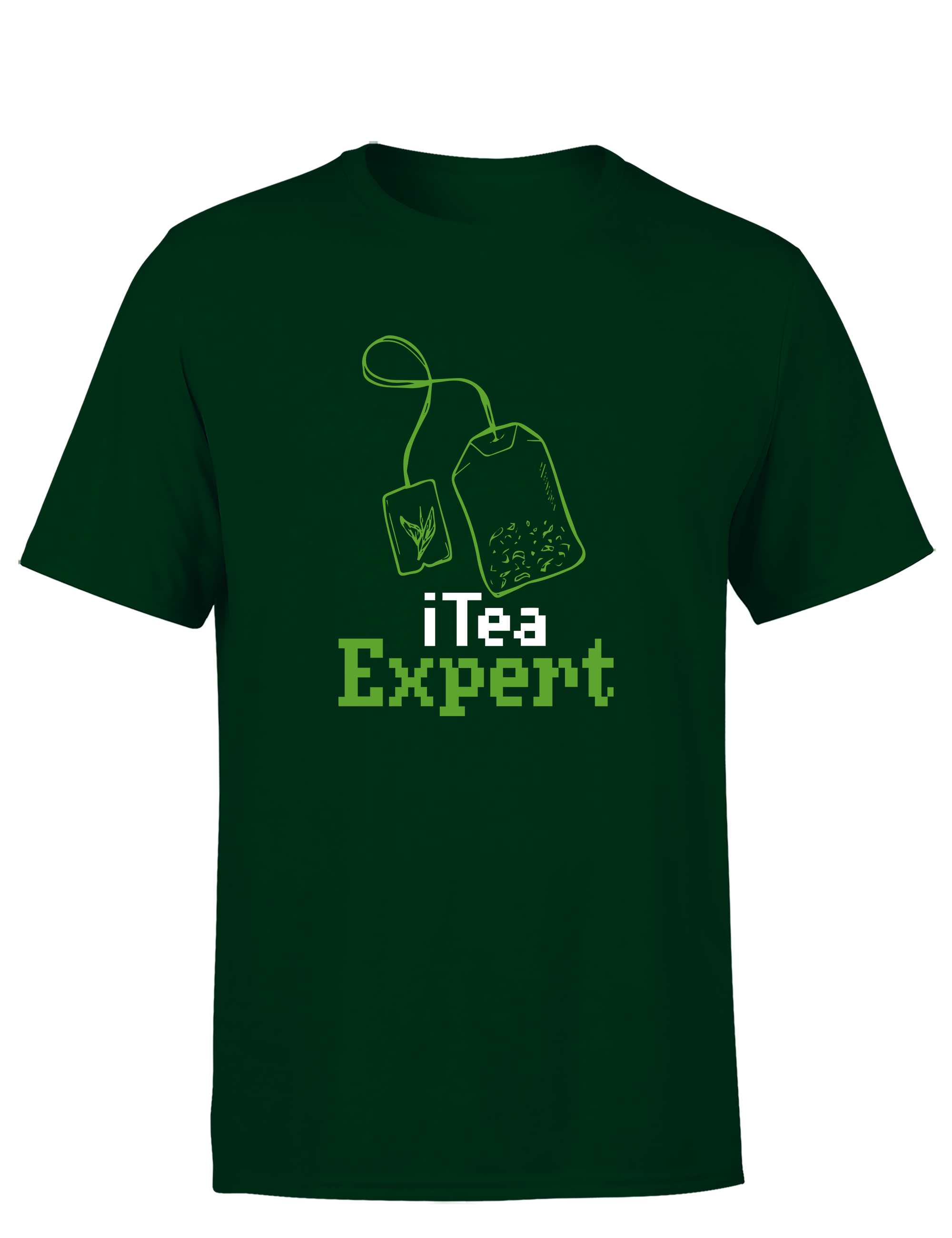 I Tea Expert – Herren T-Shirt im Retro Stil | Lustiges Shirt für Teeliebhaber, Nerds & IT-Fans