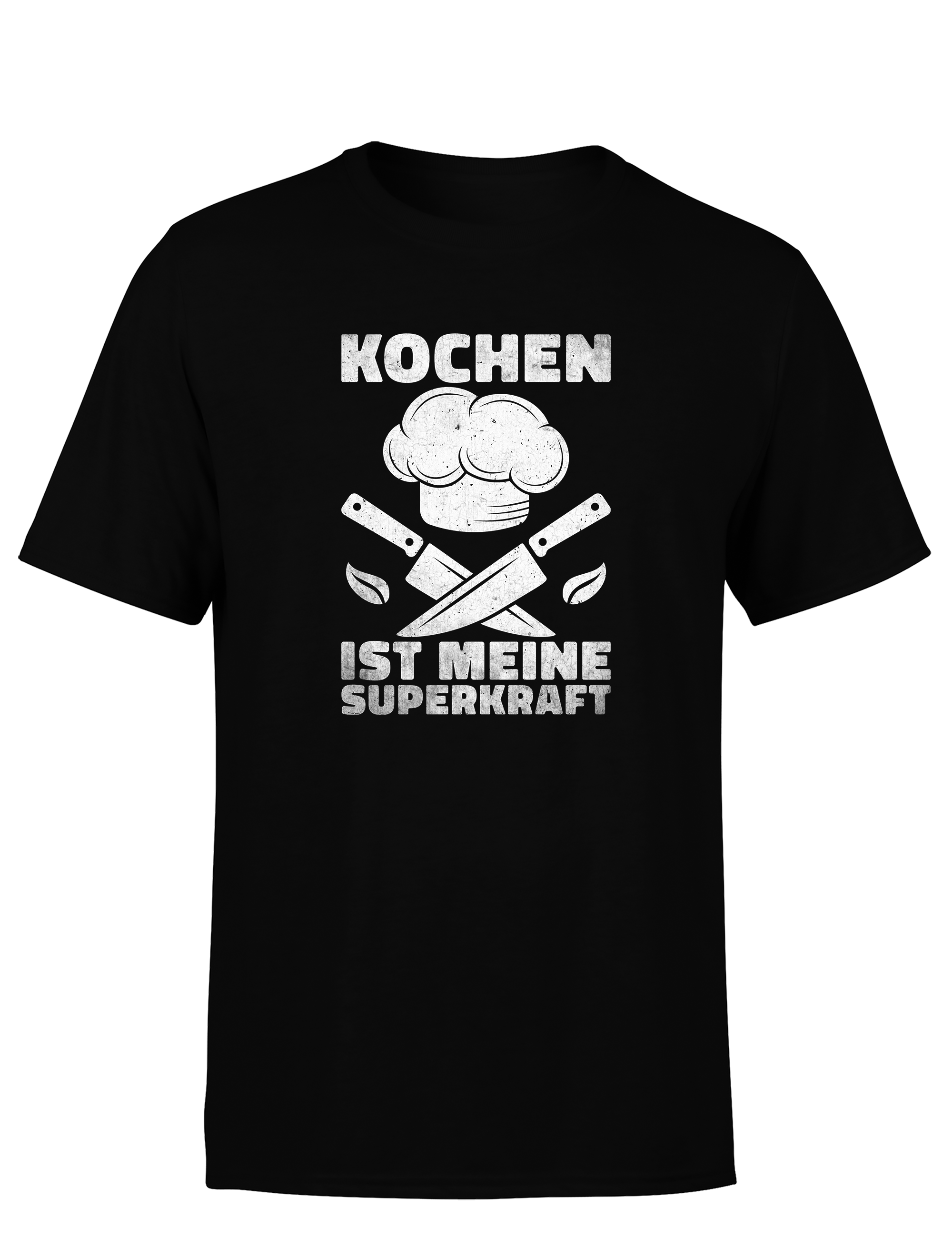 Lustiges Herren T-Shirt „Kochen ist meine Superkraft“ | Koch Shirt für Hobbyköche & Küchenhelden