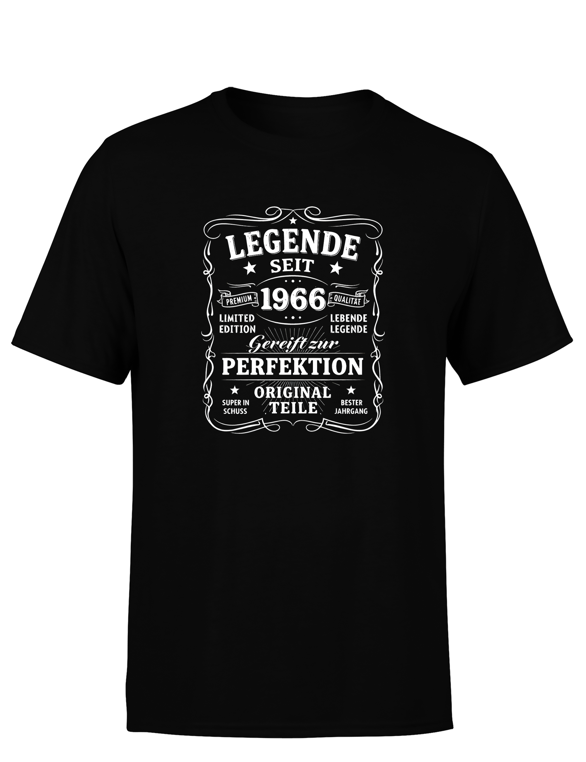 Herren T-Shirt „Legende seit 1966“ | Lustiges Vintage Geburtstag Shirt Jahrgang 1966