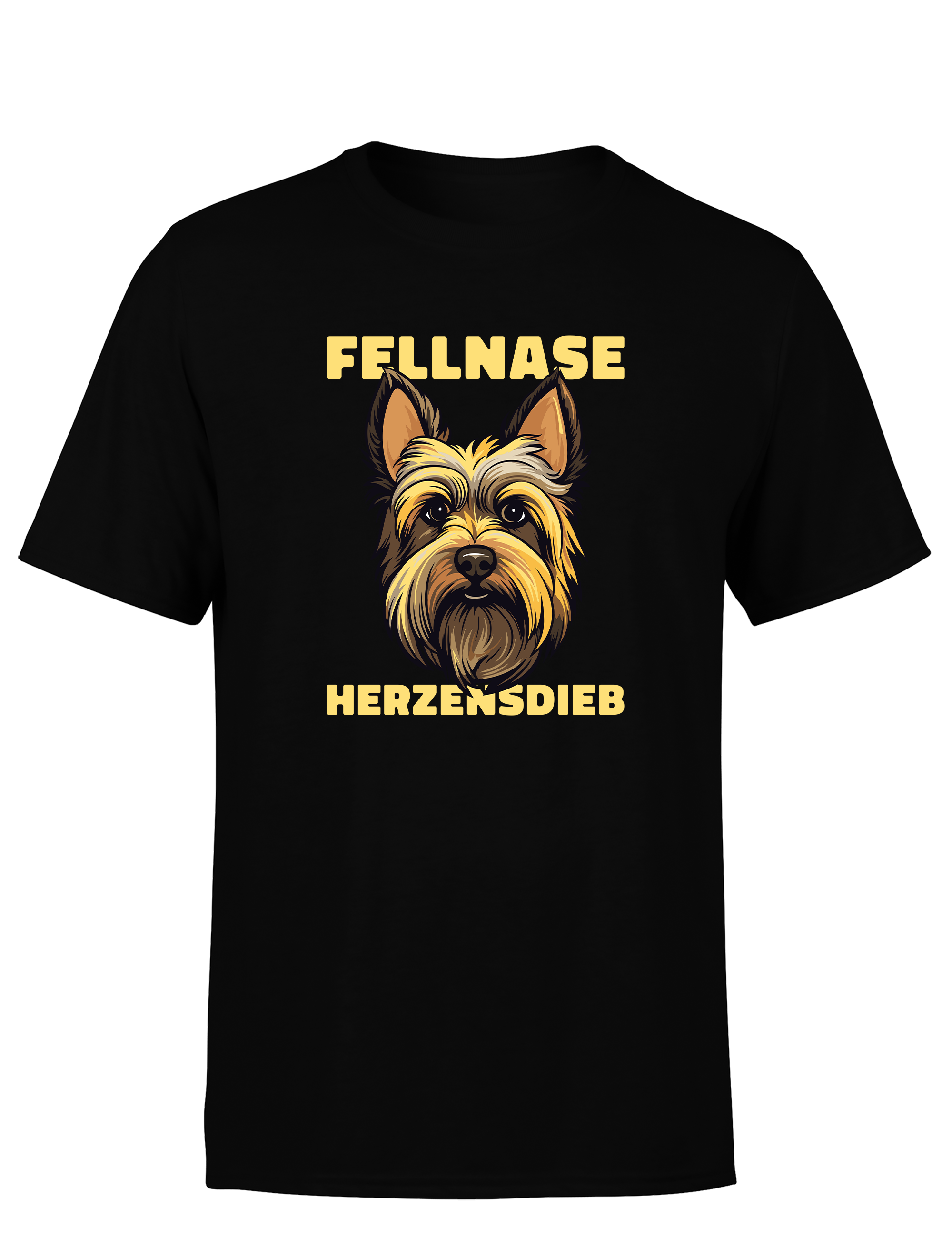 Herren T-Shirt „Fellnase Herzensdieb“ | Lustiges Hunde Shirt für Hundeliebhaber (Copie)