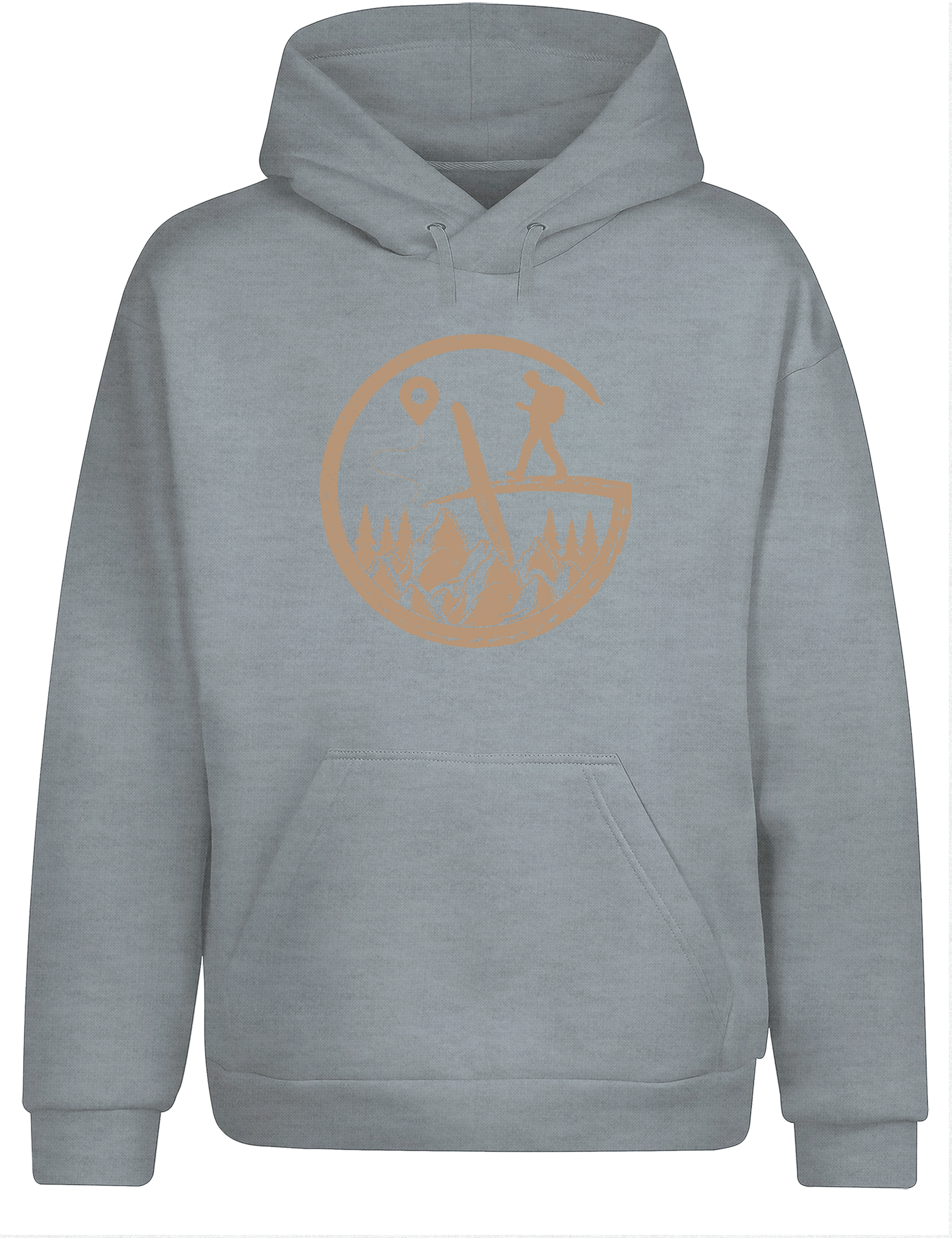 Geocaching Abenteuer – Hoodie | Bequemer Kapuzenpullover für Schatzsucher, Wanderer & Outdoor-Fans