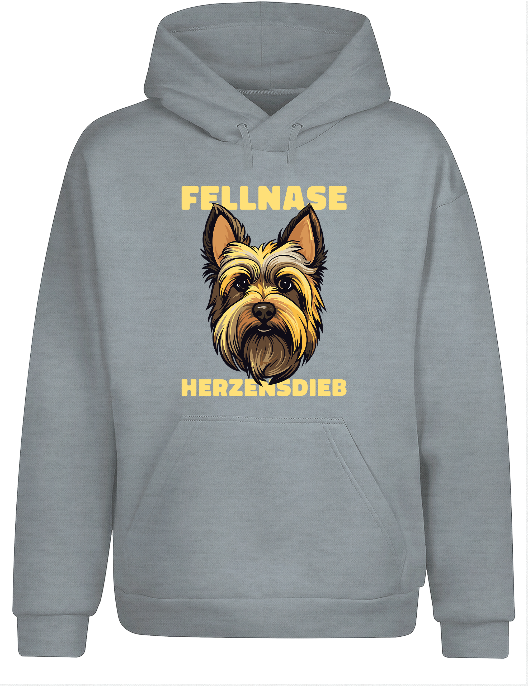 Unisex Hoodie Fellnase Herzensdieb | Niedlicher Hunde Hoodie für Hundeliebhaber